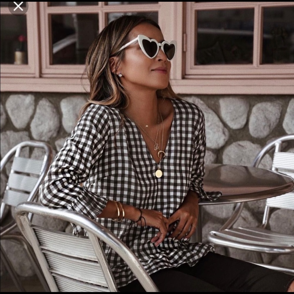 Sincerely Jules Gingham Top